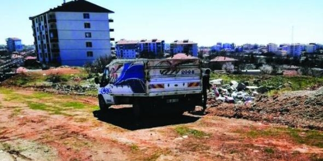 Yol kenarna moloz dken srcye 259 TL ceza