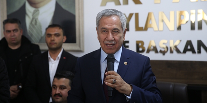 Bülent Arınç: Biz fazlasıyla yaptık