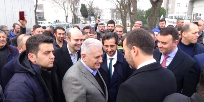 Yıldırım, seçim çalışmalarını Silivri'de sonlandırdı