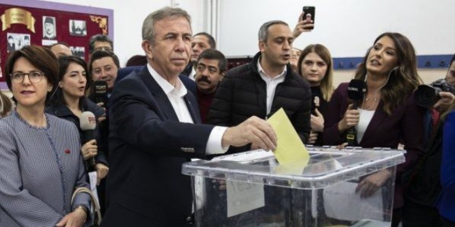 Mansur Yavaş'ın oy kullandığı sandıktan CHP çıktı