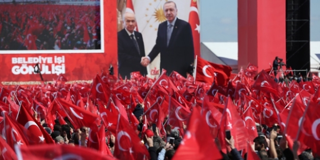'Cumhur ttifak'nn oluturduu birlik ruhu Trkiye'ye hakim oldu'