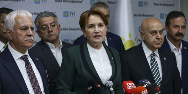 Akşener: Bu seçimin galibi Millet İttifakı'dır