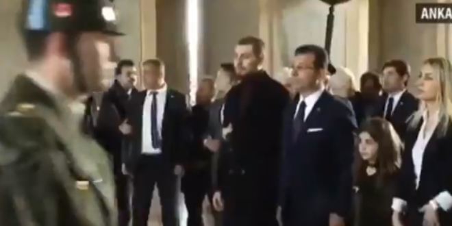 Mazbatayı almadı ama Anıtkabir defterini 'Başkan' olarak imzaladı