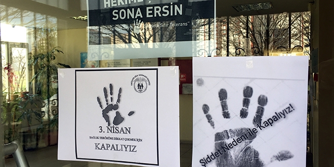 Aile sağlık merkezi grev yaptı, vatandaşlar kapıda kaldı