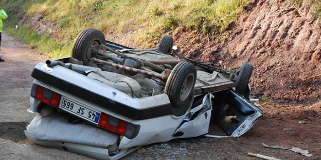 Manisa'da anne ile oul lmden dnd