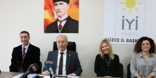 İYİ Parti'nin Düzce'de yaptığı itiraza ret