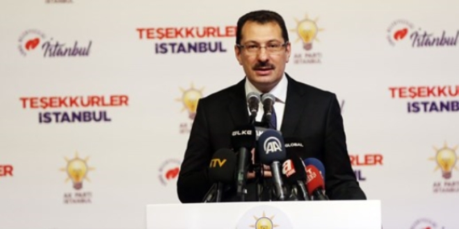 AK Parti: Lehimize düzeltilen oy sayısı 11 bin 109'dur