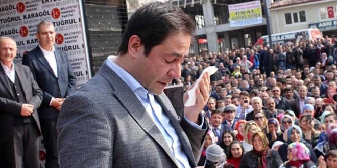 MHP Tokat Milletvekili gözyaşlarına hakim olamadı