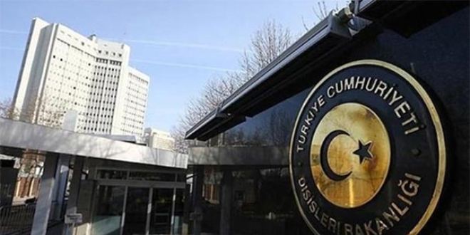 Dışişleri Bakanlığı'ndan Eritre'ye tepki