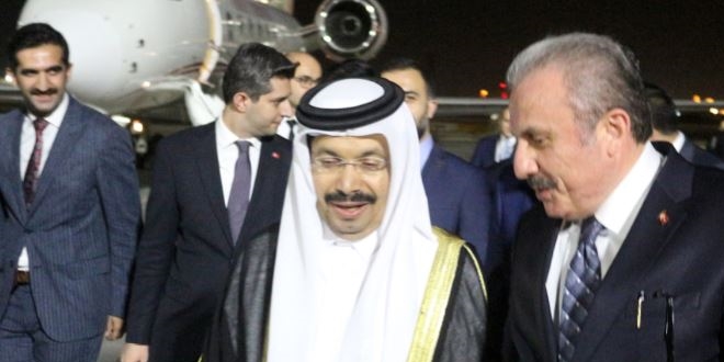 TBMM Başkanı Mustafa Şentop Katar'da