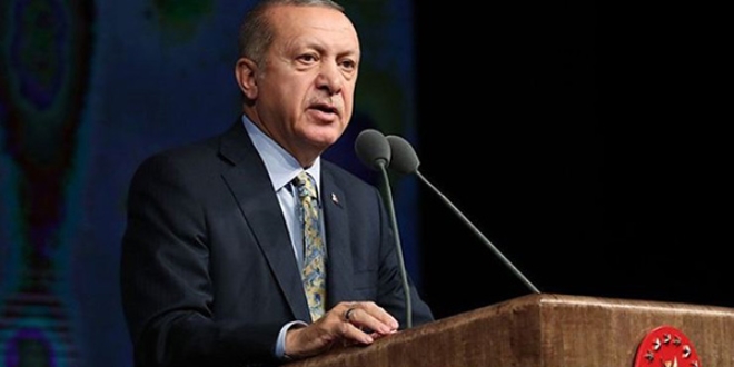 Cumhurbaşkanı Erdoğan'dan tebrik telgrafı