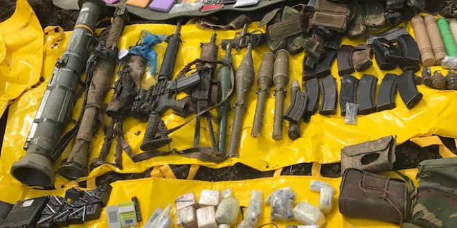 Şırnak'ta PKK'ya ait silah ve mühimmat ele geçirildi