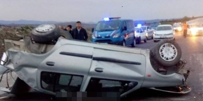 Samsun'da trafik kazası: 1 ölü, 3 yaralı