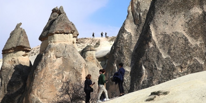 Kapadokya turizm sezonuna hzl girdi