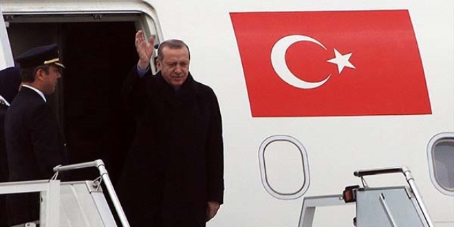 Cumhurbaşkanı Erdoğan Rusya'dan ayrıldı
