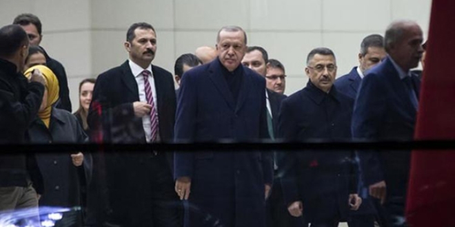 Cumhurbakan Erdoan Ankara'ya geldi. Yava karlad