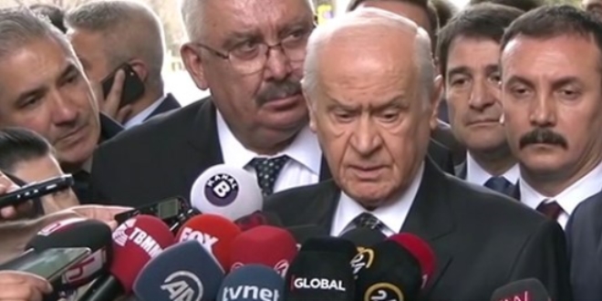 Bahçeli: İstanbul için yeni bir seçim düşünülebilir