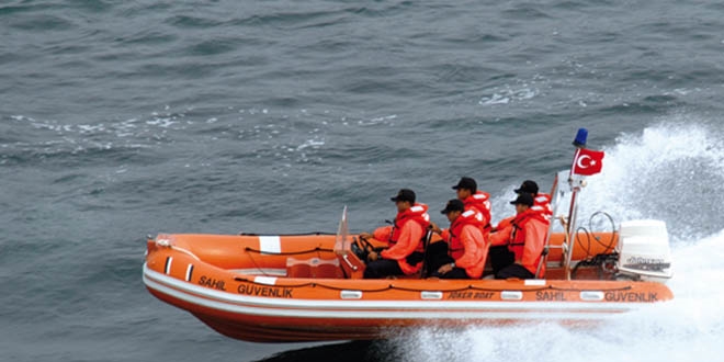 Alkoll denize girdi, 153 lira ceza yedi