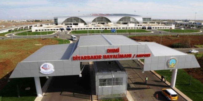 Diyarbakr Havaliman ana pisti bakma alnyor