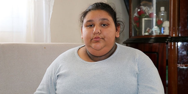 11 yaşında 111 kilo