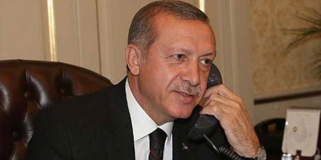 Erdoğan'dan milli sporculara tebrik telefonu