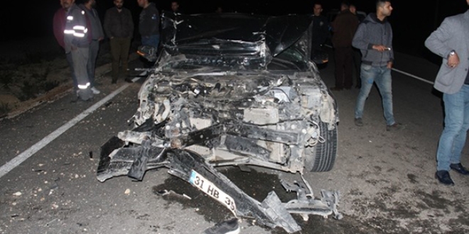 Hatay'da feci kaza: 8 yaralı