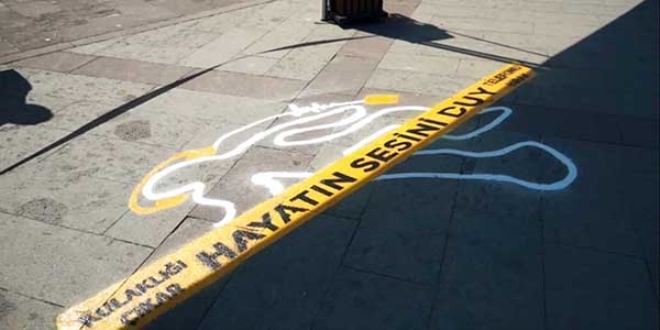 Olay yerini gören dönüp dönüp tekrar baktı