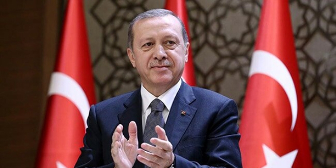 Cumhurbaşkanı Erdoğan'dan tebrik telgrafı