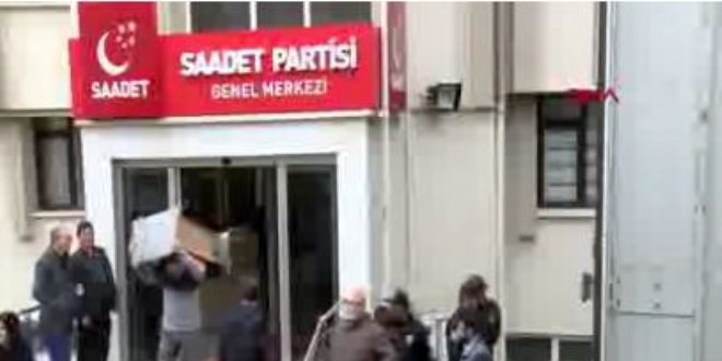 Saadet Partisinden tahliye açıklaması