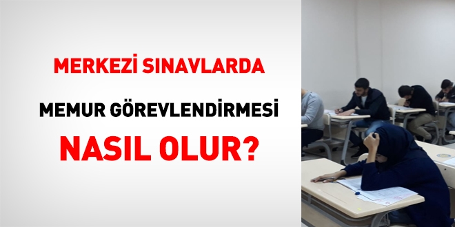 Öğretmen dışındaki personel, merkezi sistem sınavlarında nasıl görevlendirilir?