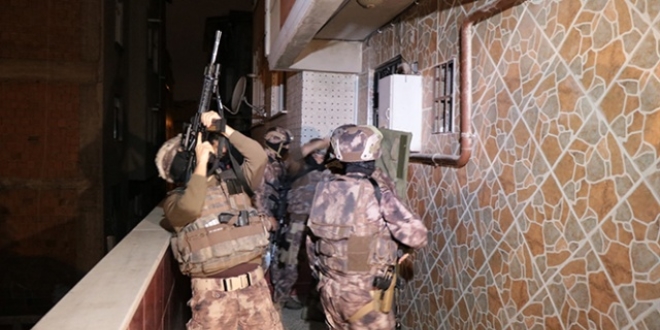 İstanbul'da dev narkotik operasyonu: 200 adrese baskın