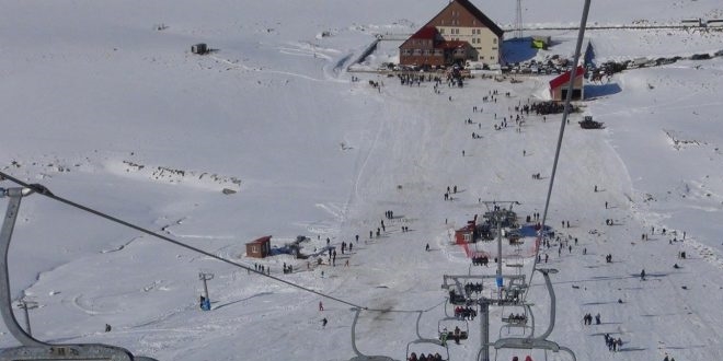 Hesarek Kayak Merkezi 130 bin kiiyi arlad