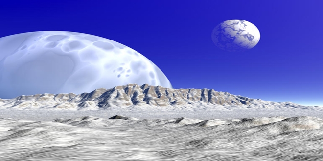 Meteor yamurlar Ay'da su buhar ortaya karyor
