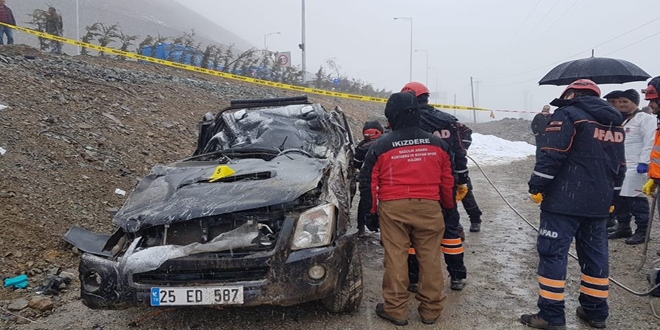 Rize'de trafik kazas: 1 l