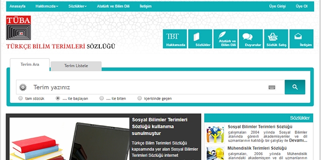 TÜBA, Doğa Terimleri sözlüğü oluşturdu