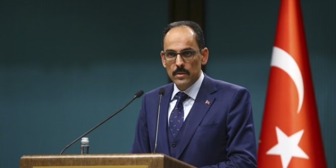 brahim Kaln: Terristler mutlaka kaybedecek