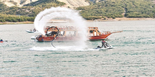 Terörle değil, raftingle anılıyor