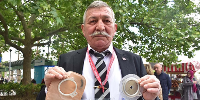 Kolon kanseri hastalarnn 'torba paras' sknts