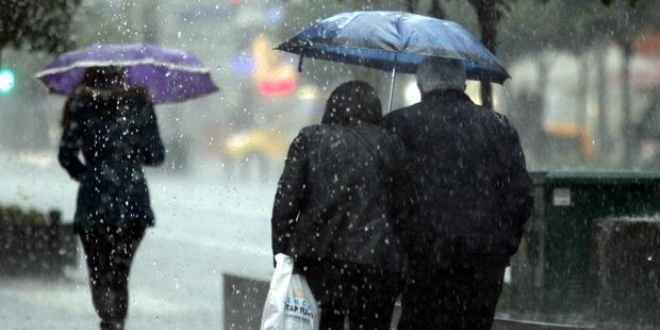 Meteorolojiden kuvvetli yağış uyarısı