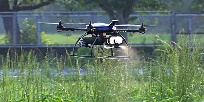 Tarmsal ilalama iin drone tasarlad