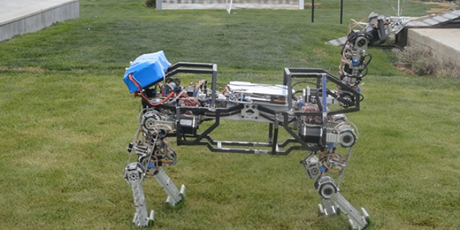 4 ayaklı arazi robotu üretildi