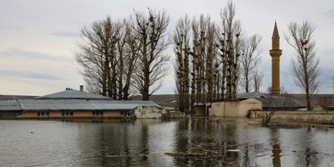 Sular altnda kalan kylerine son kez baktlar