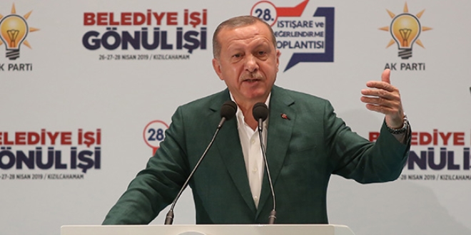 Cumhurbaşkanı Erdoğan: Kimse CHP'nin eline su dökemez