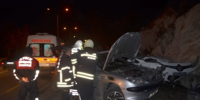 Aydın'da trafik kazaları: 1 ölü, 3 yaralı