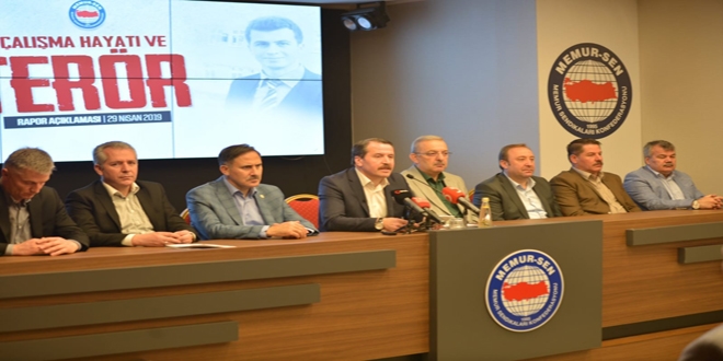 Memur-Sen: Terörizm, sömürü düzeninin en kullanışlı aparatıdır