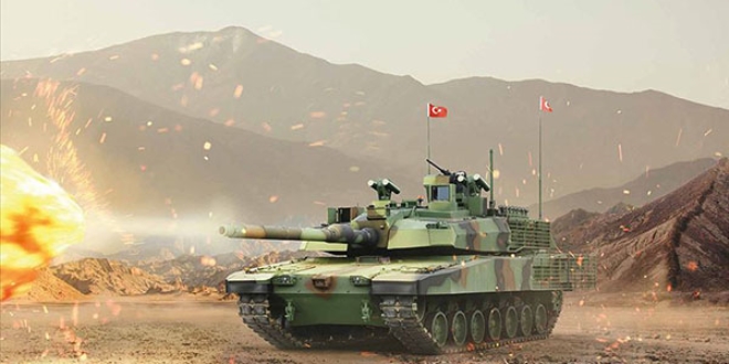 Altay tankı gövde gösterisine hazırlanıyor
