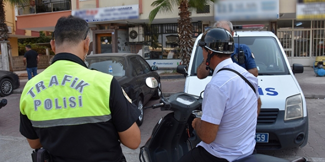 Antalya'da alkollü sürücülere ceza yağdı