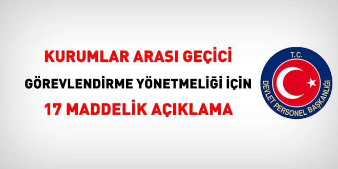 DPB'den, görevlendirme yönetmeliği için açıklama