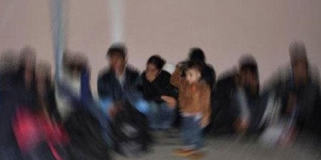 Bodrum'da 58 düzensiz göçmenin yakalandığı
