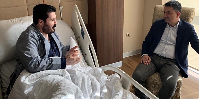 Bakan Pakdemirli'den Savcı Sayan'a ziyaret